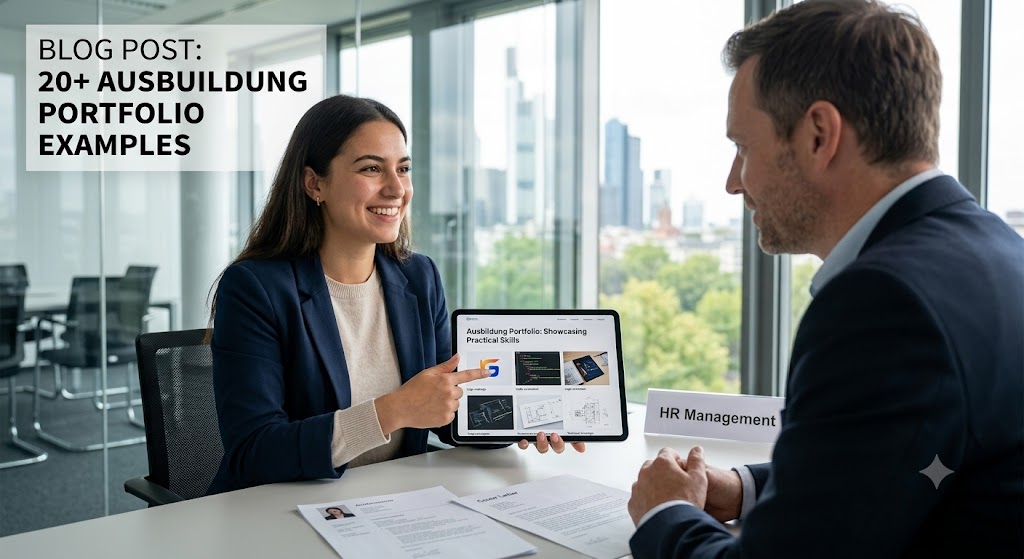How to Create an Ausbildung Portfolio: 20+ Practical Examples to Land ...